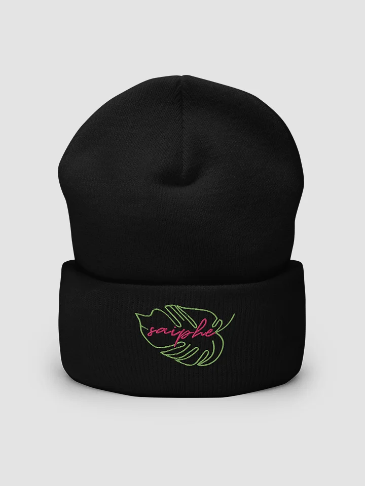 Saiphe Leaf Cuffed Beanie with Color Logo product image (2)