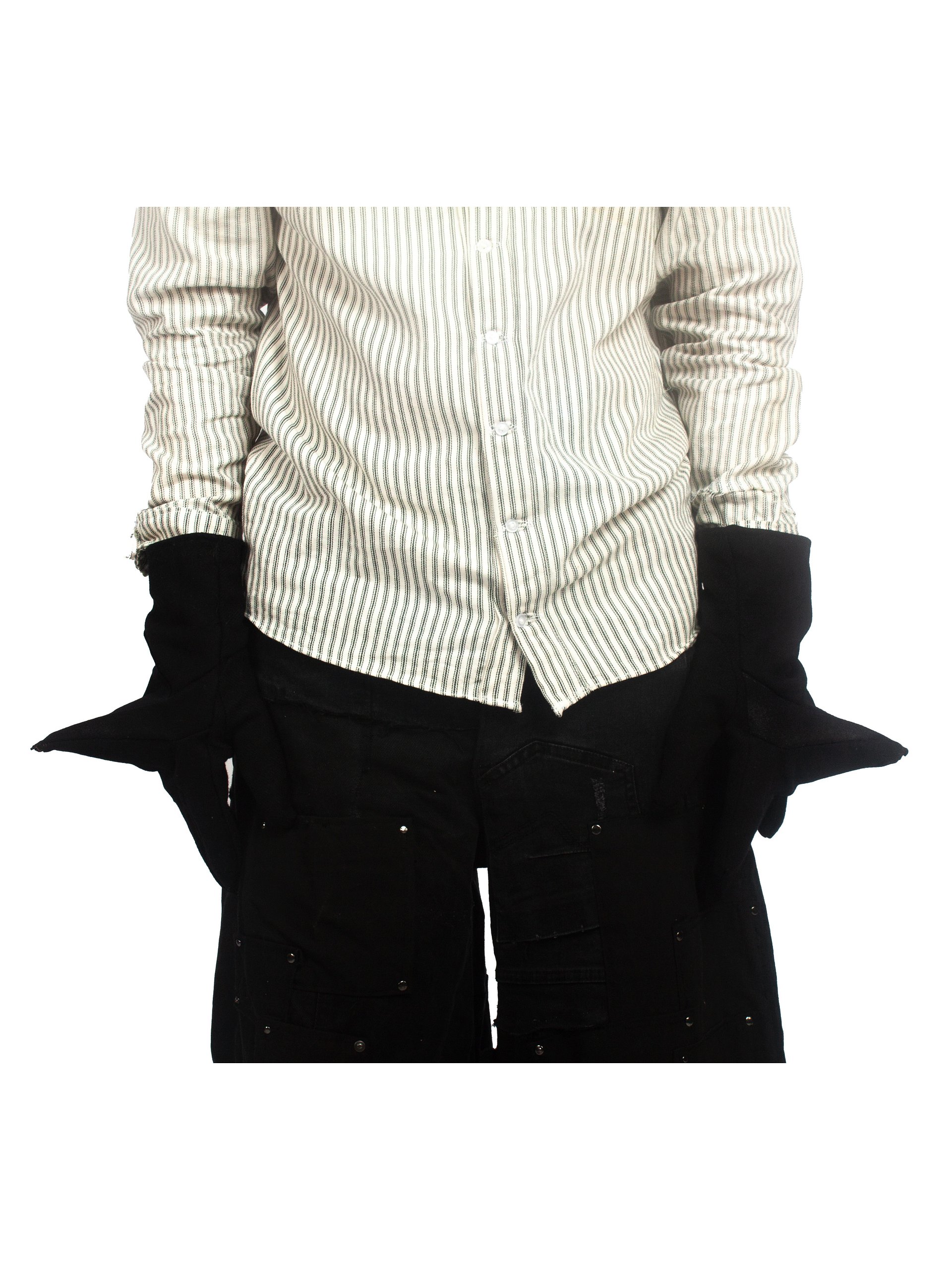SPIKE GLOVES - BLACK product image (1)