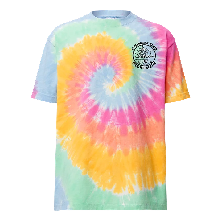 embroidered small logo on tie dye T (runs large) product image (1)