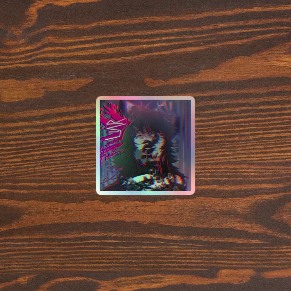 L I Ʌ R HOLO STICKER product image (5)