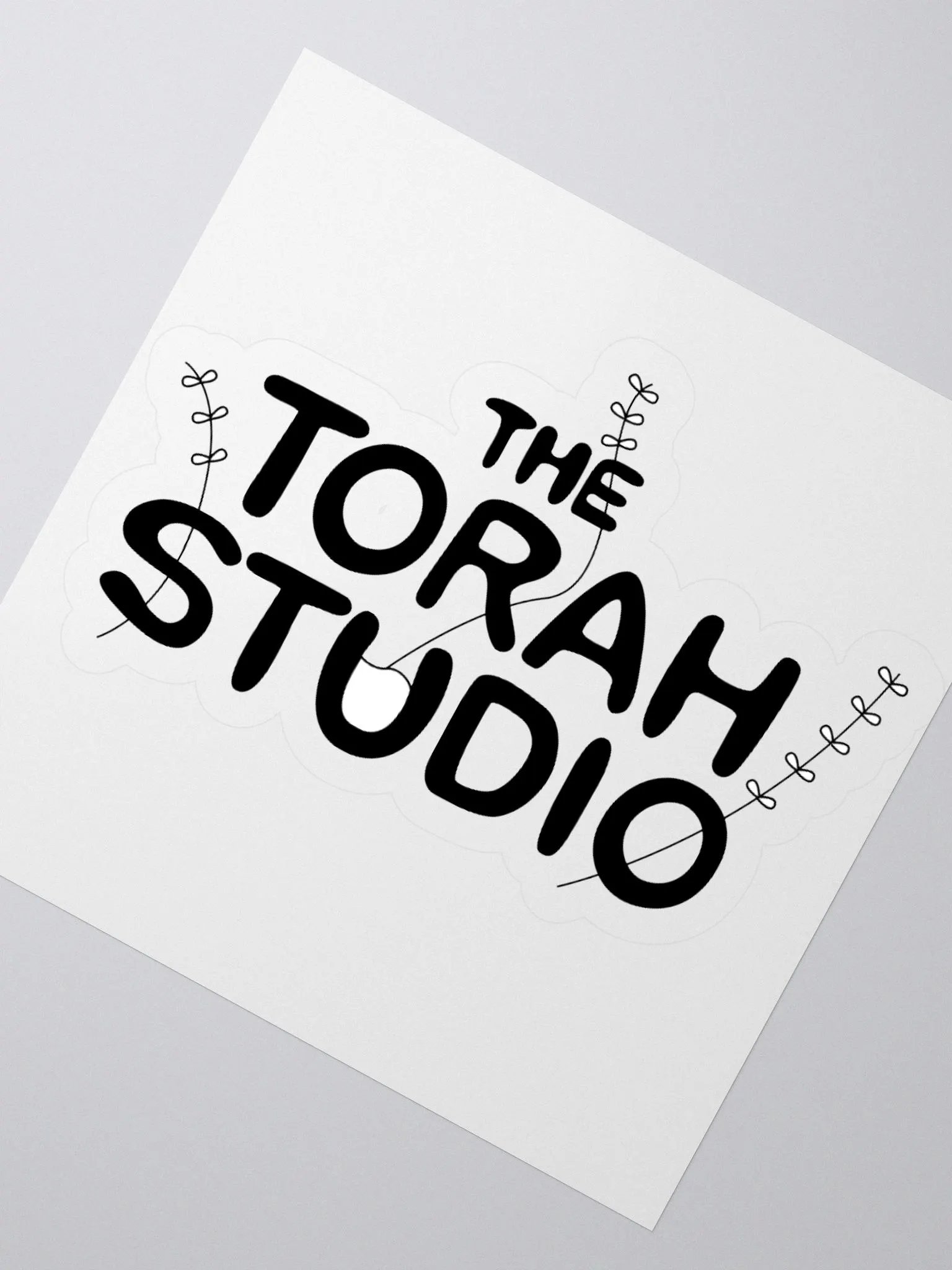 Torah Studio Black Sticker product image (6)