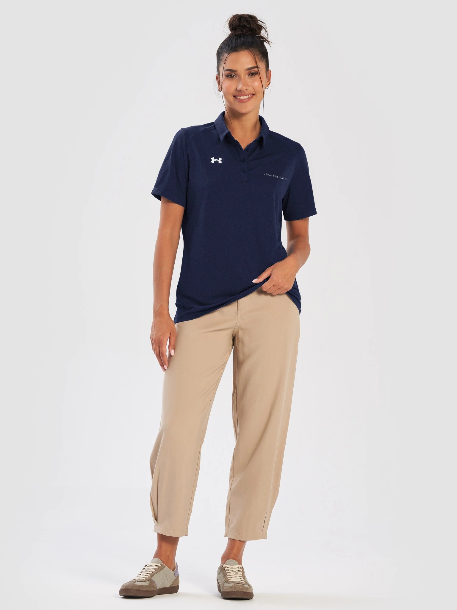 KW Military Community Under Armour Women's Polo product image (11)