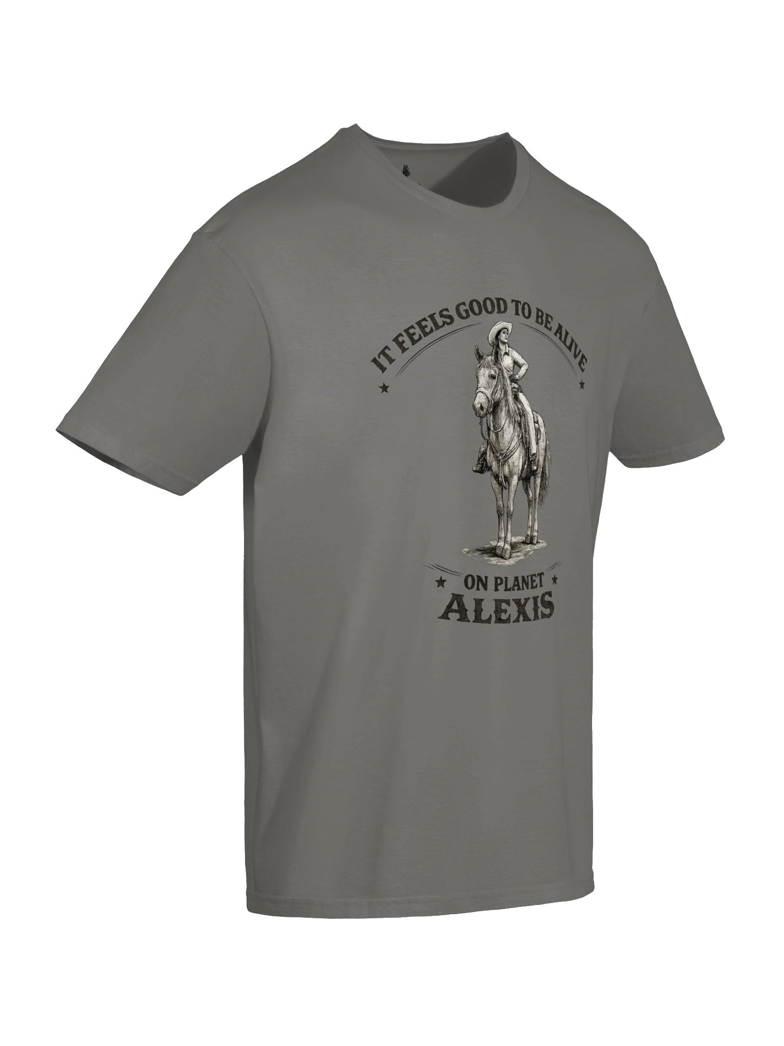 On Planet Alexis Cowgirl Horse Tee product image (2)