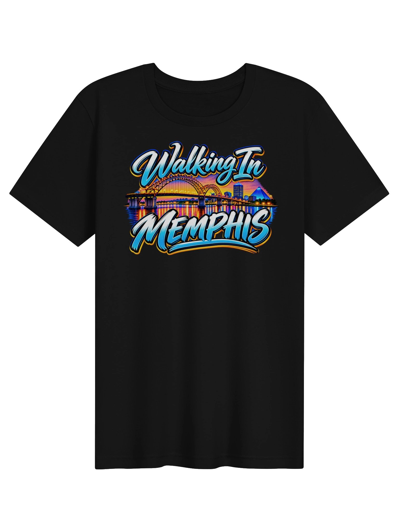 Walking In Memphis Sunset Tee product image (3)