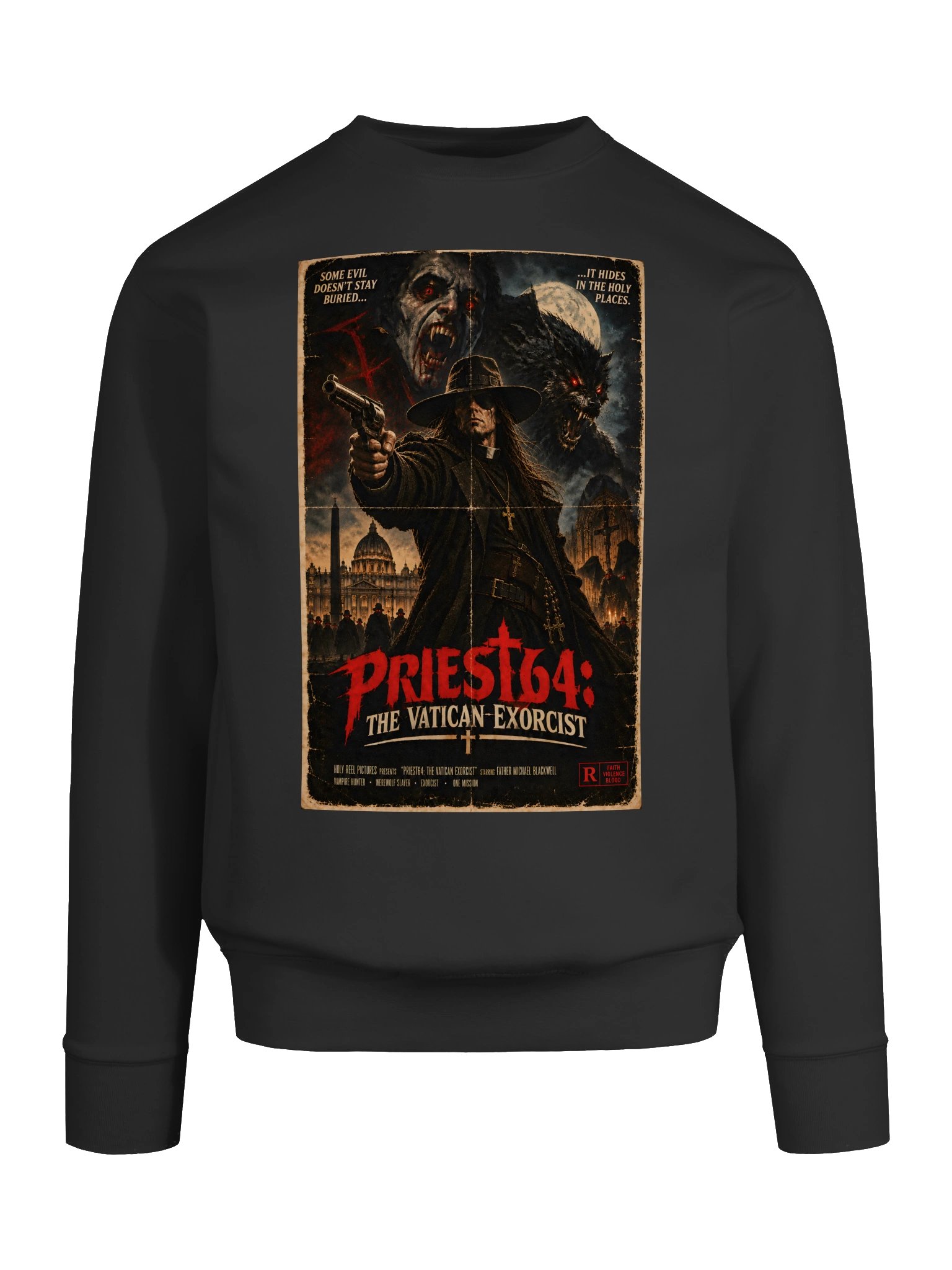 PRIEST64: THE VATICAN EXORCIST CREWNECK YO product image (5)