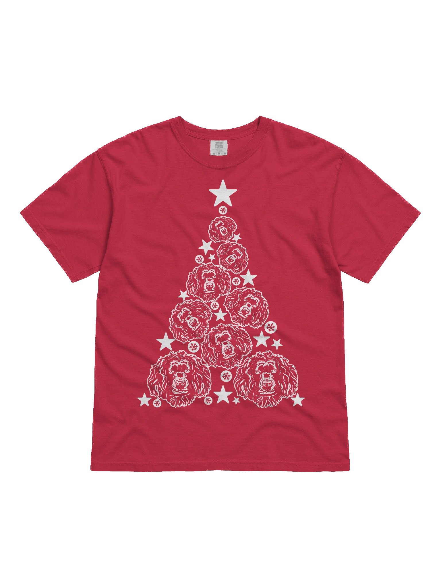 Boykin Spaniel Christmas Tree T-Shirt product image (2)