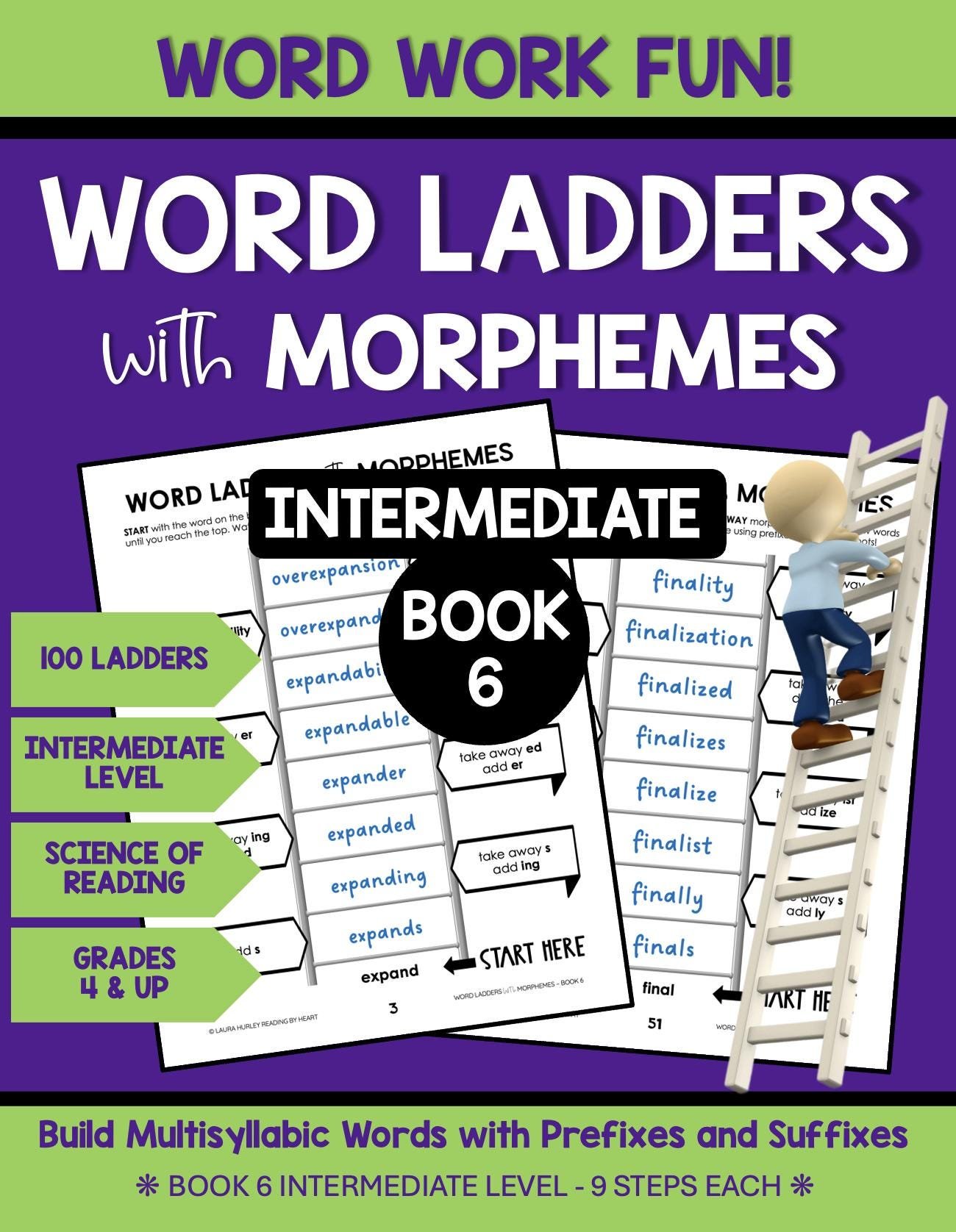 Word Ladders With Morphemes # 6 - Intermediate product image (1)