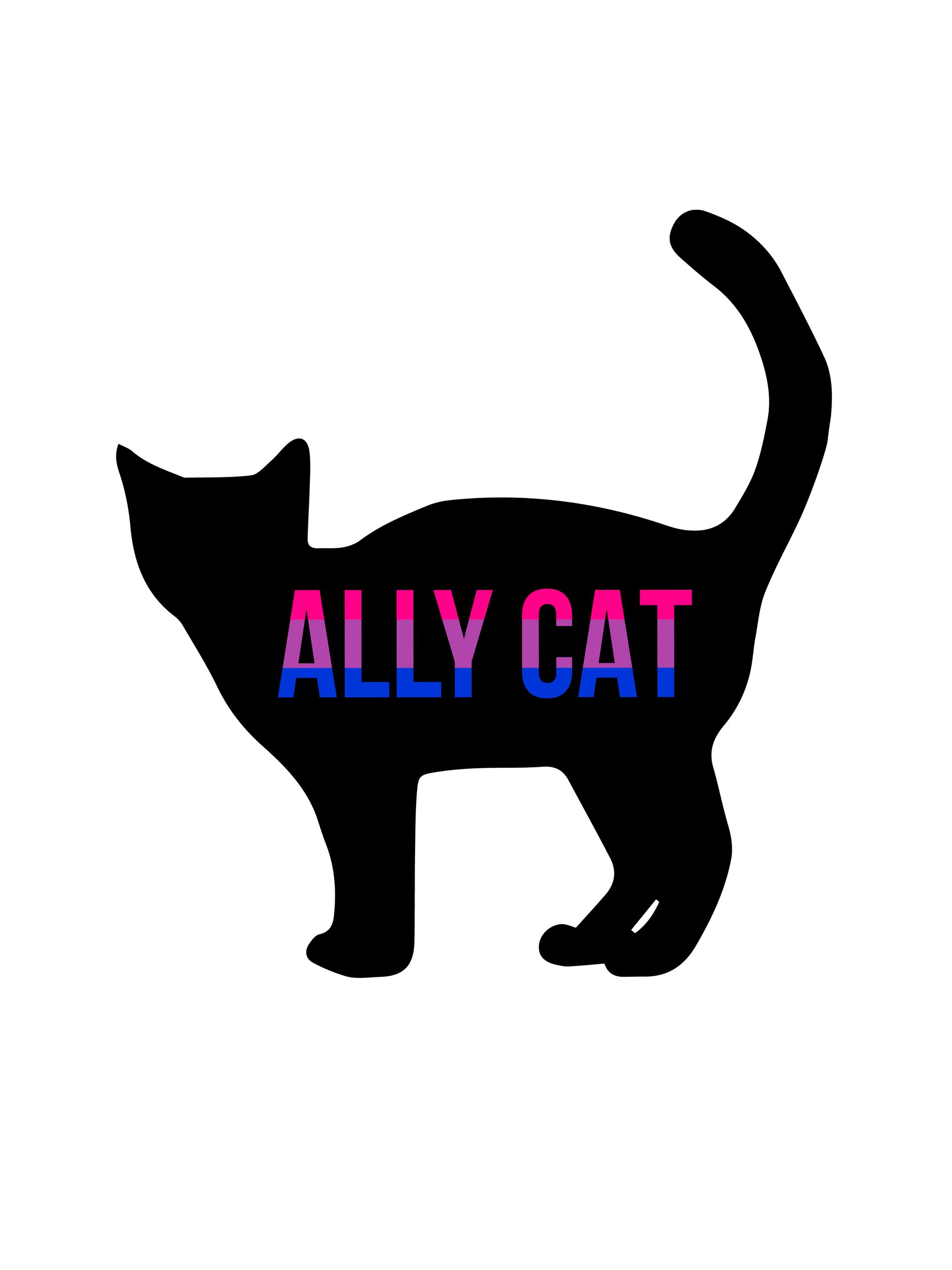 Bi Ally Cat sticker product image (1)