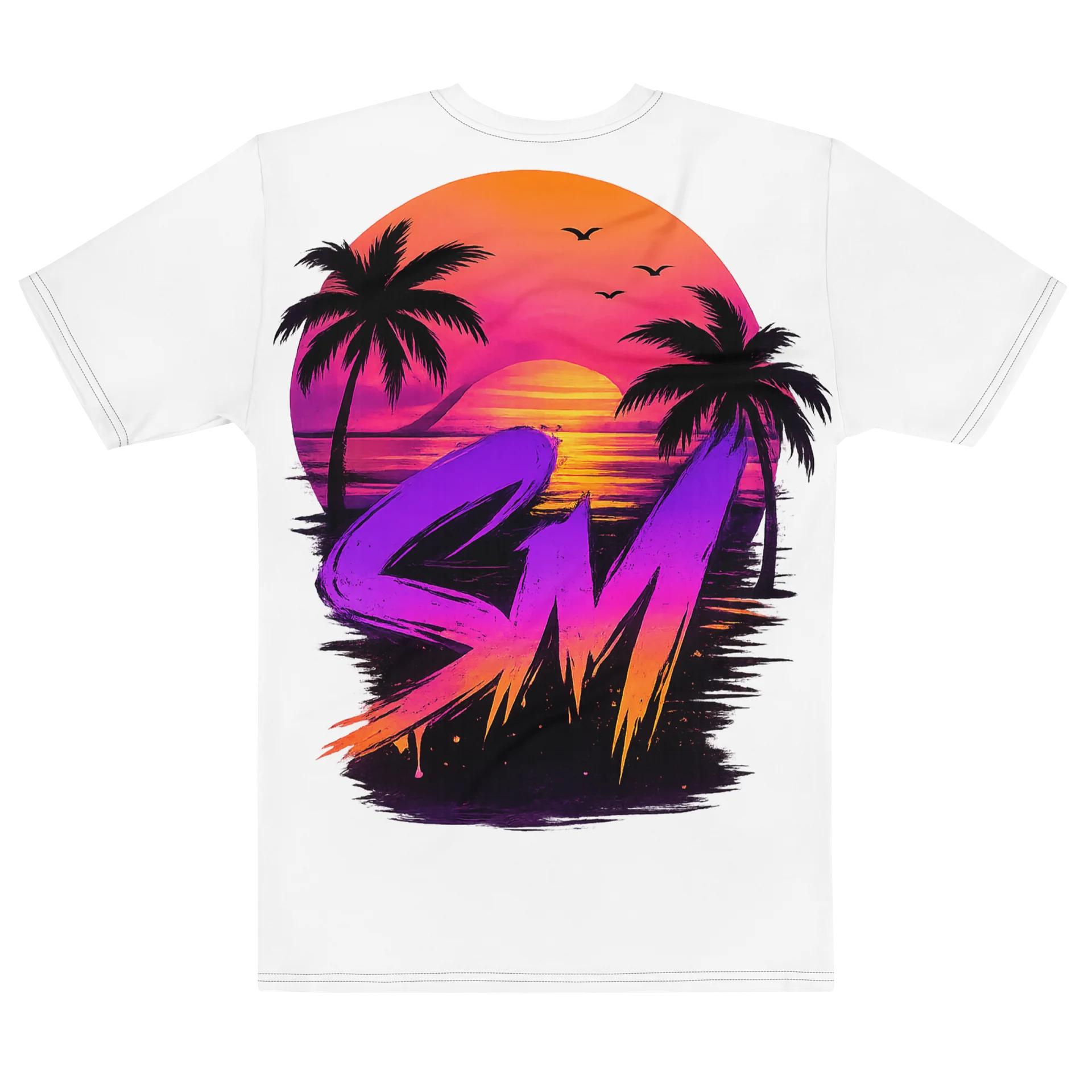 SM Sunset Wave Performance Tee product image (2)