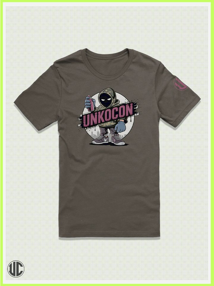UnkoCon Graff Artist – Streetwear Spray Can Graphic Tee product image (1)
