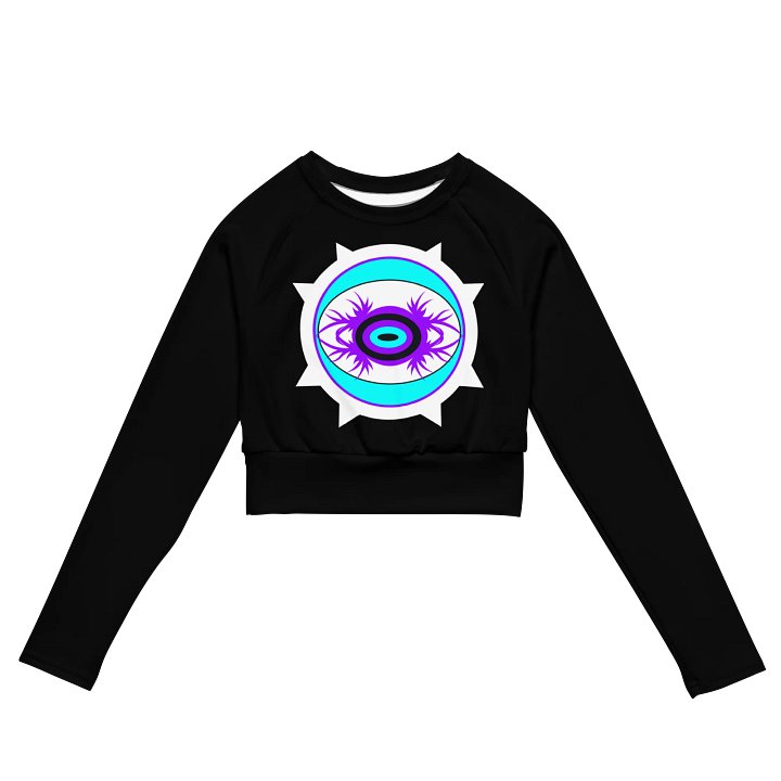 Lights Long Sleeve Crop Top product image (2)