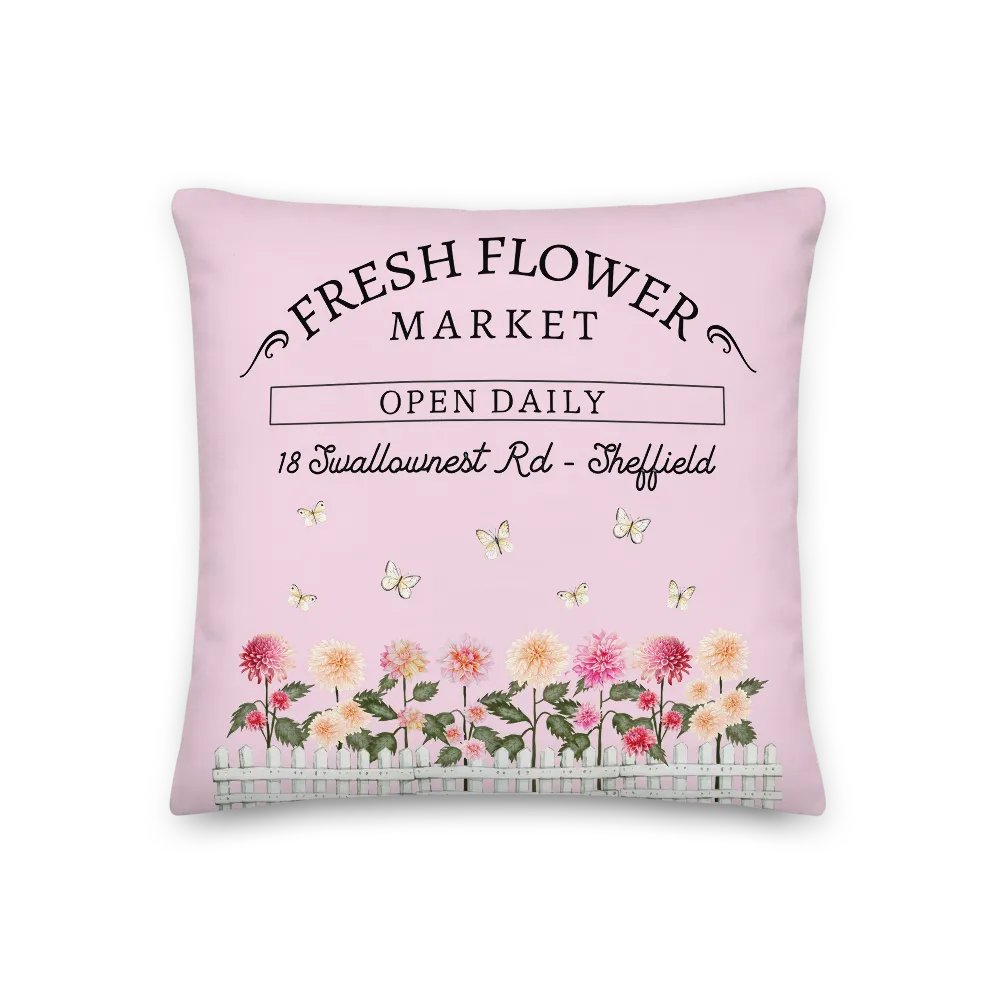 Fresh Flower Market Decorative Pillow product image (5)