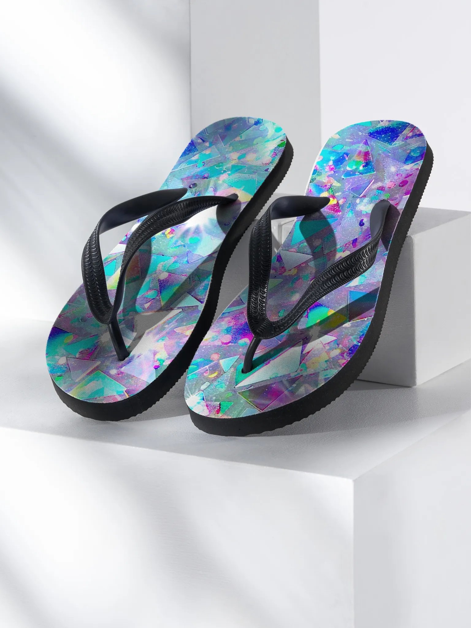 Sparkle effect Flip flops product image (1)