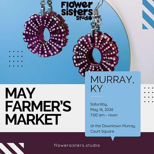 Yay, it's Farmer's Market time!! I'll be selling monthly again at the Farmer's Market (just like last year), and my first Sat...