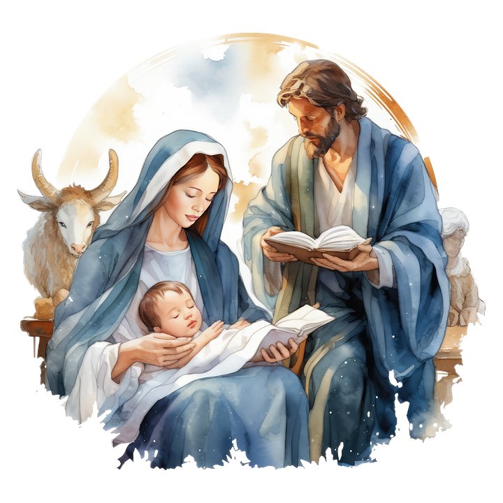 Jesus Born - Clipart Christmas Clipart product image (2)