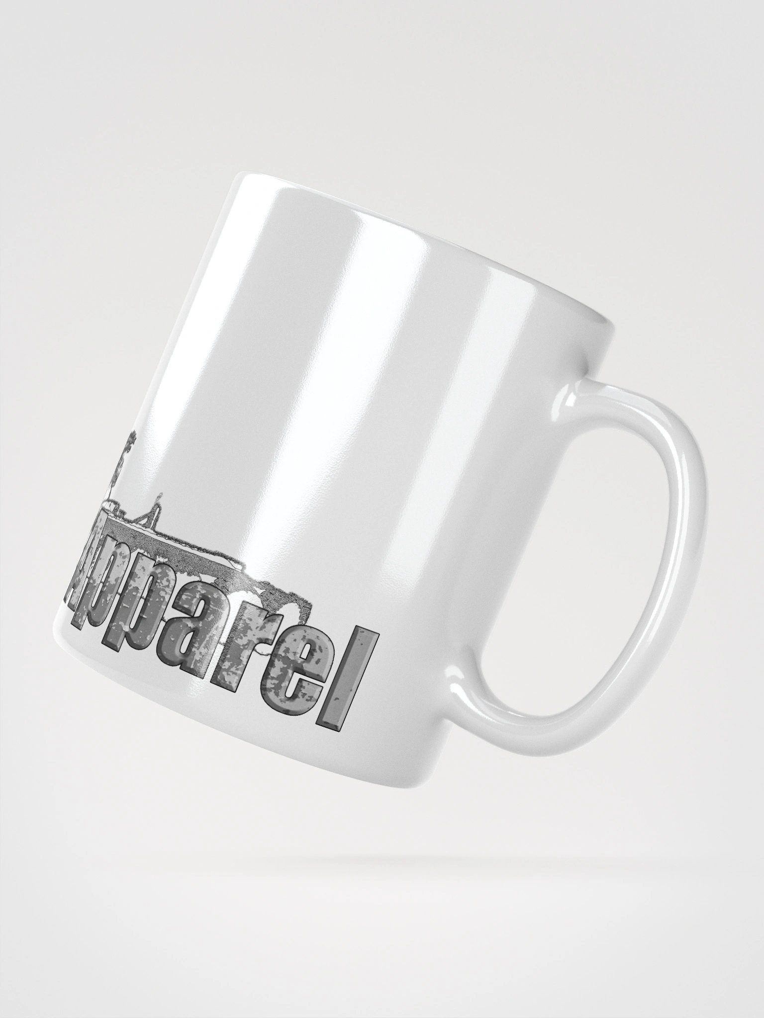 Foss Tugboat Sketch Twin Anchor Glossy Mug product image (3)
