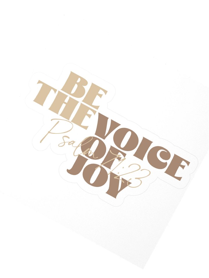 Voice of Joy Stickers product image (2)