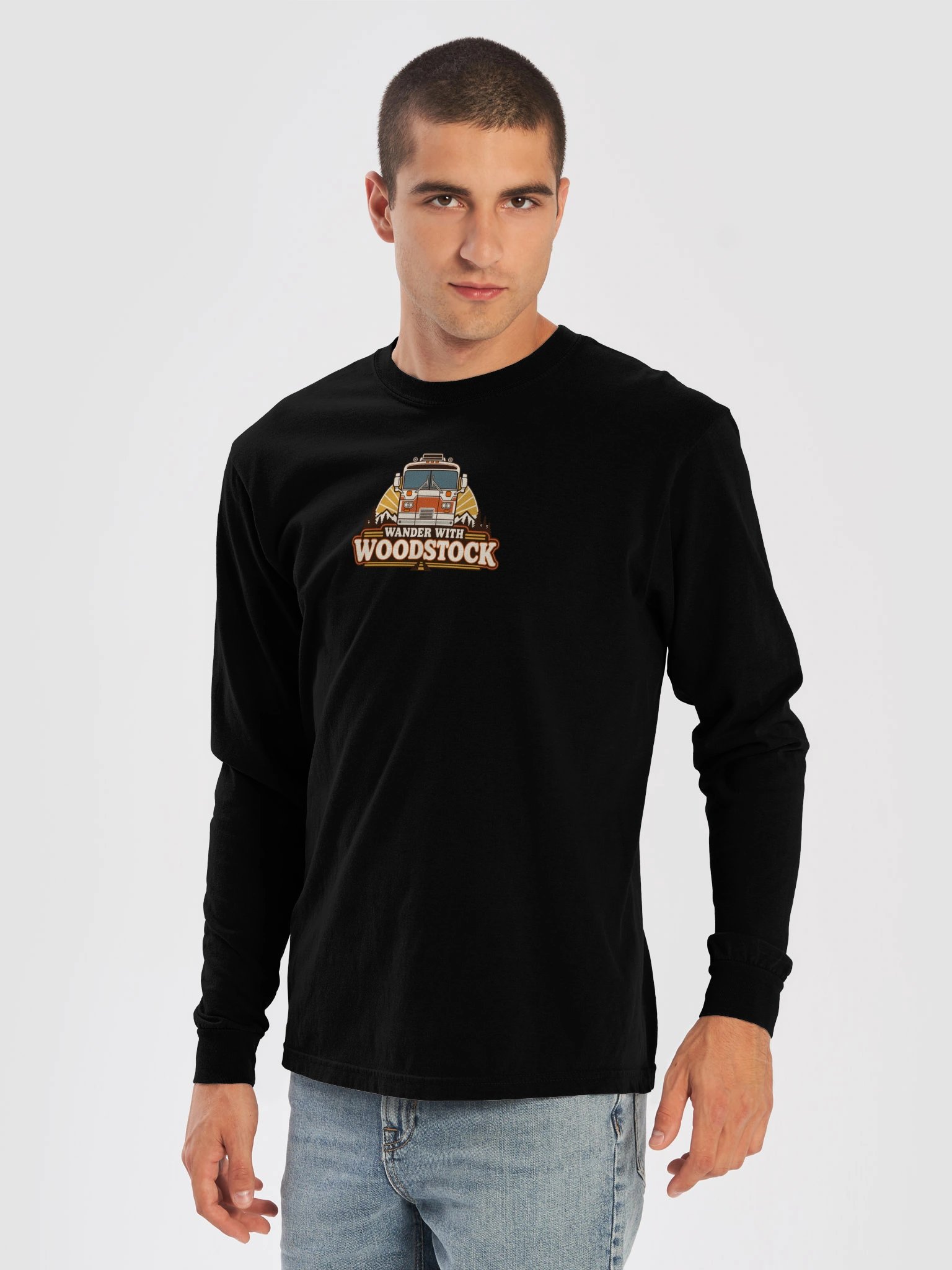 Woodstock Road Club Long Sleeve · Comfort Colors product image (15)
