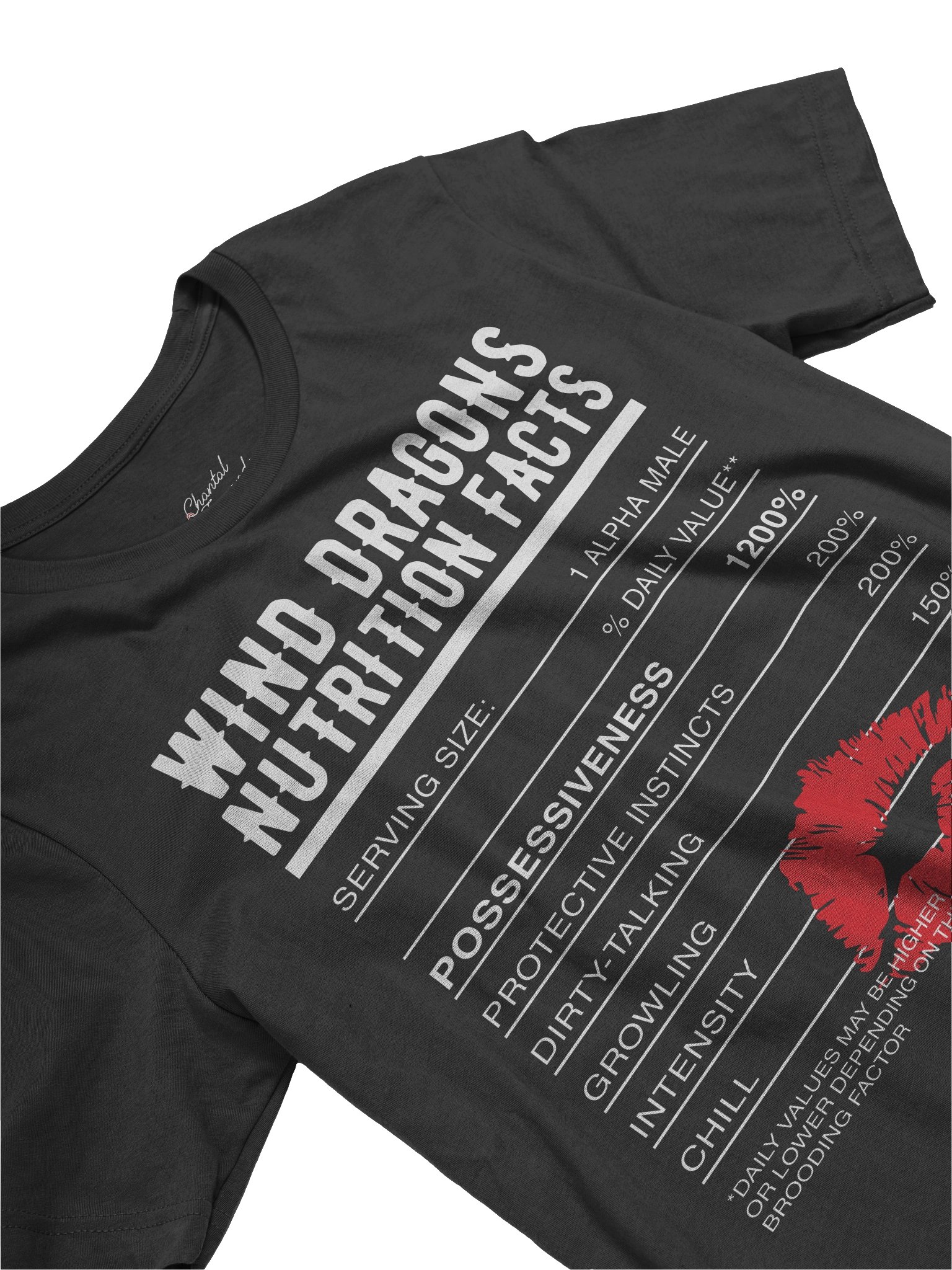 Wind Dragons Nutrition Facts Tee product image (2)