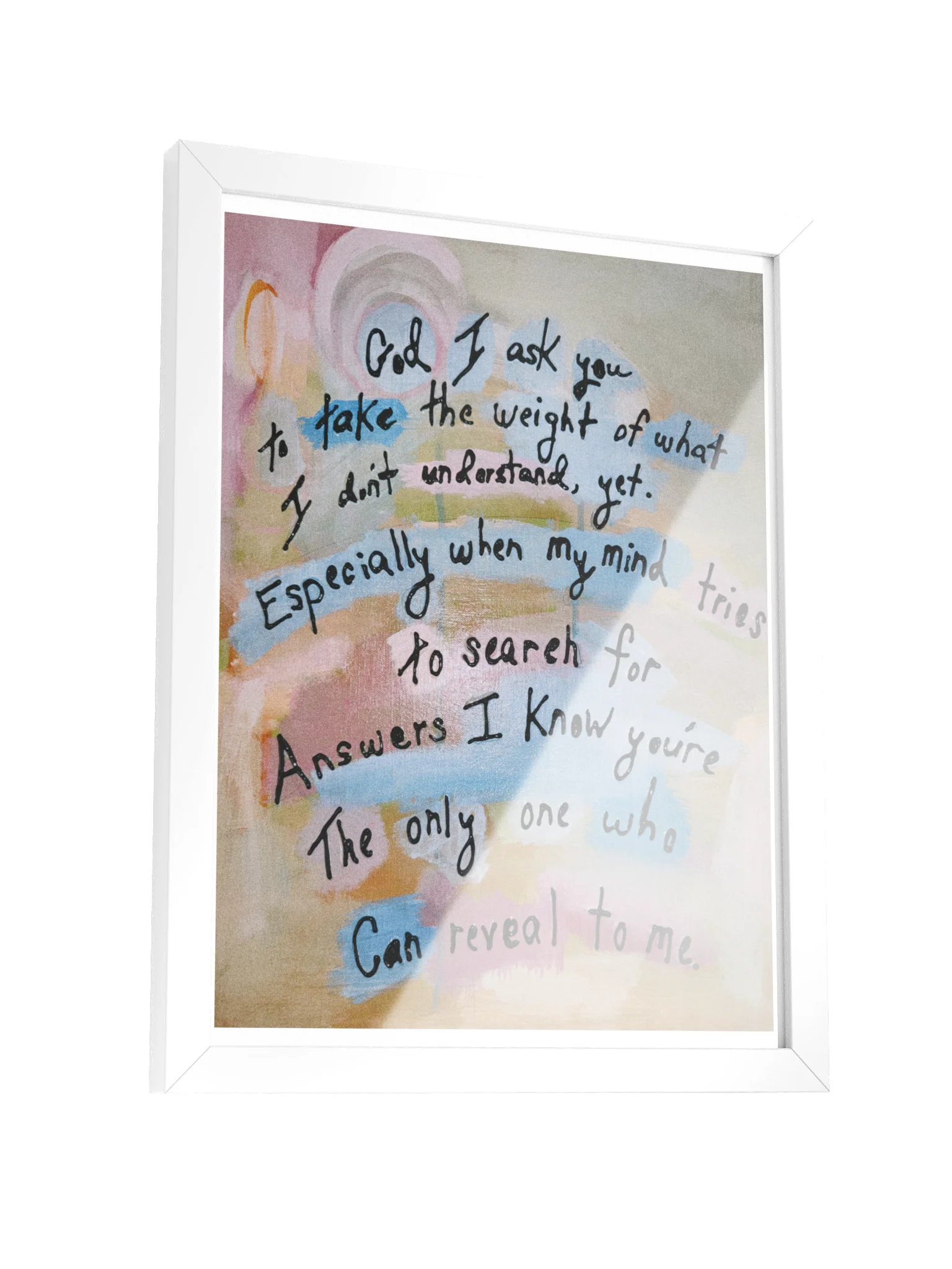 God Prayer Framed Quote product image (3)