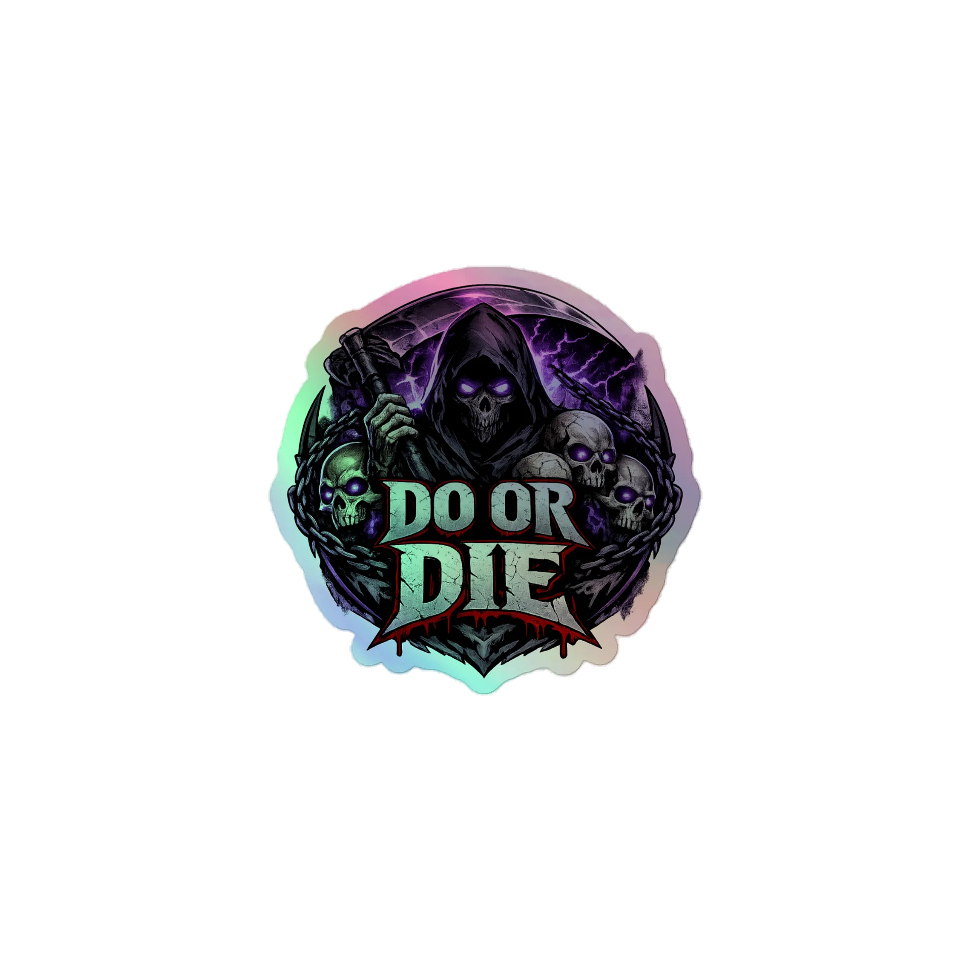 Grim Reaper Holographic Sticker Pack product image (1)