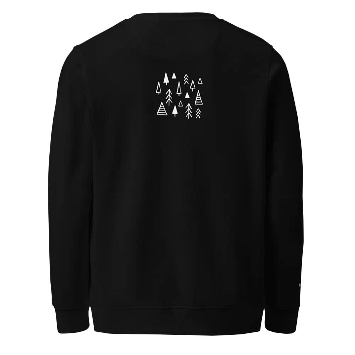 Unisex Organic Sweatshirt - Black Tree Taurus product image (2)
