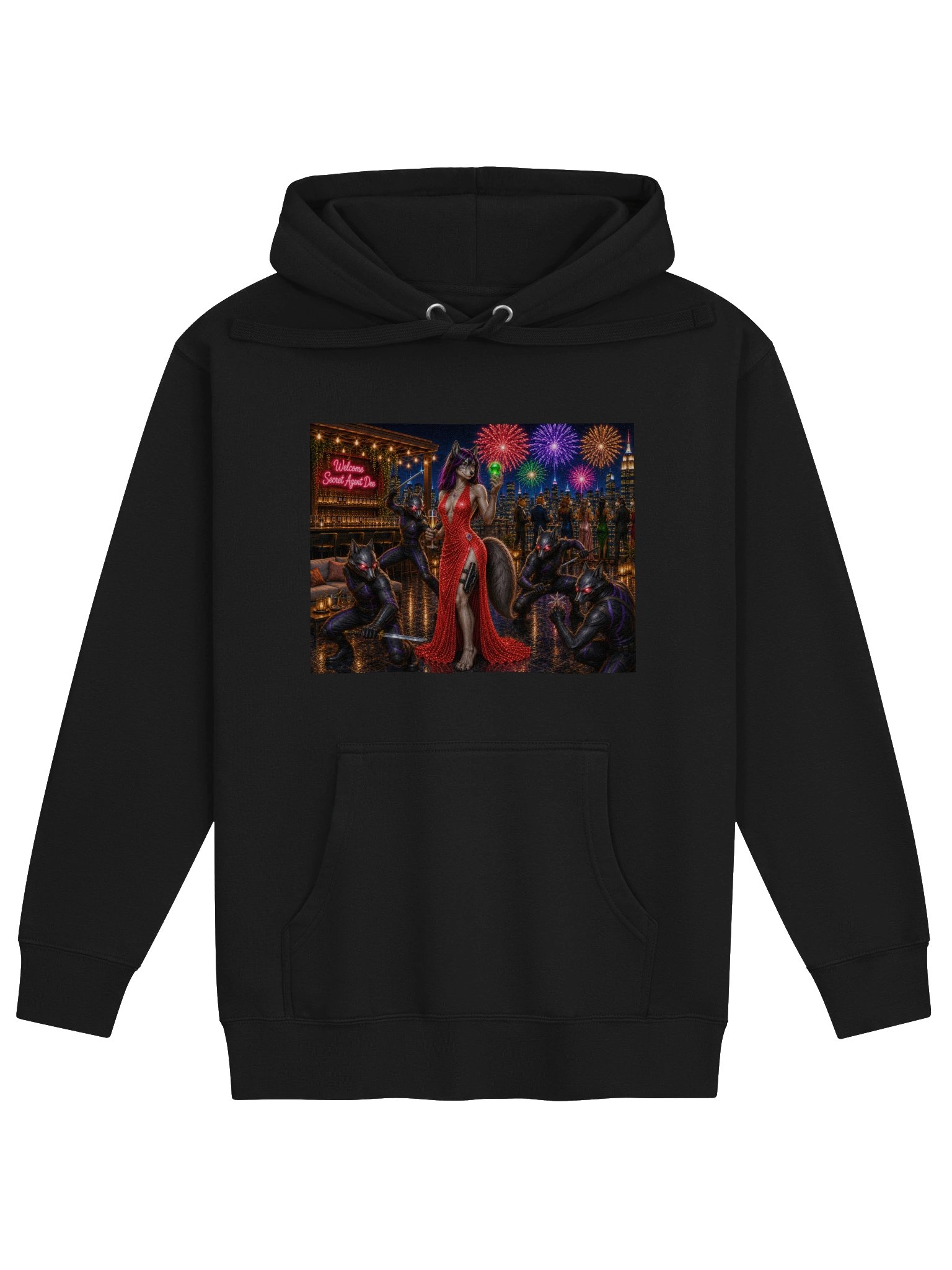 Secret Agent Dee's Hoodie. product image (1)