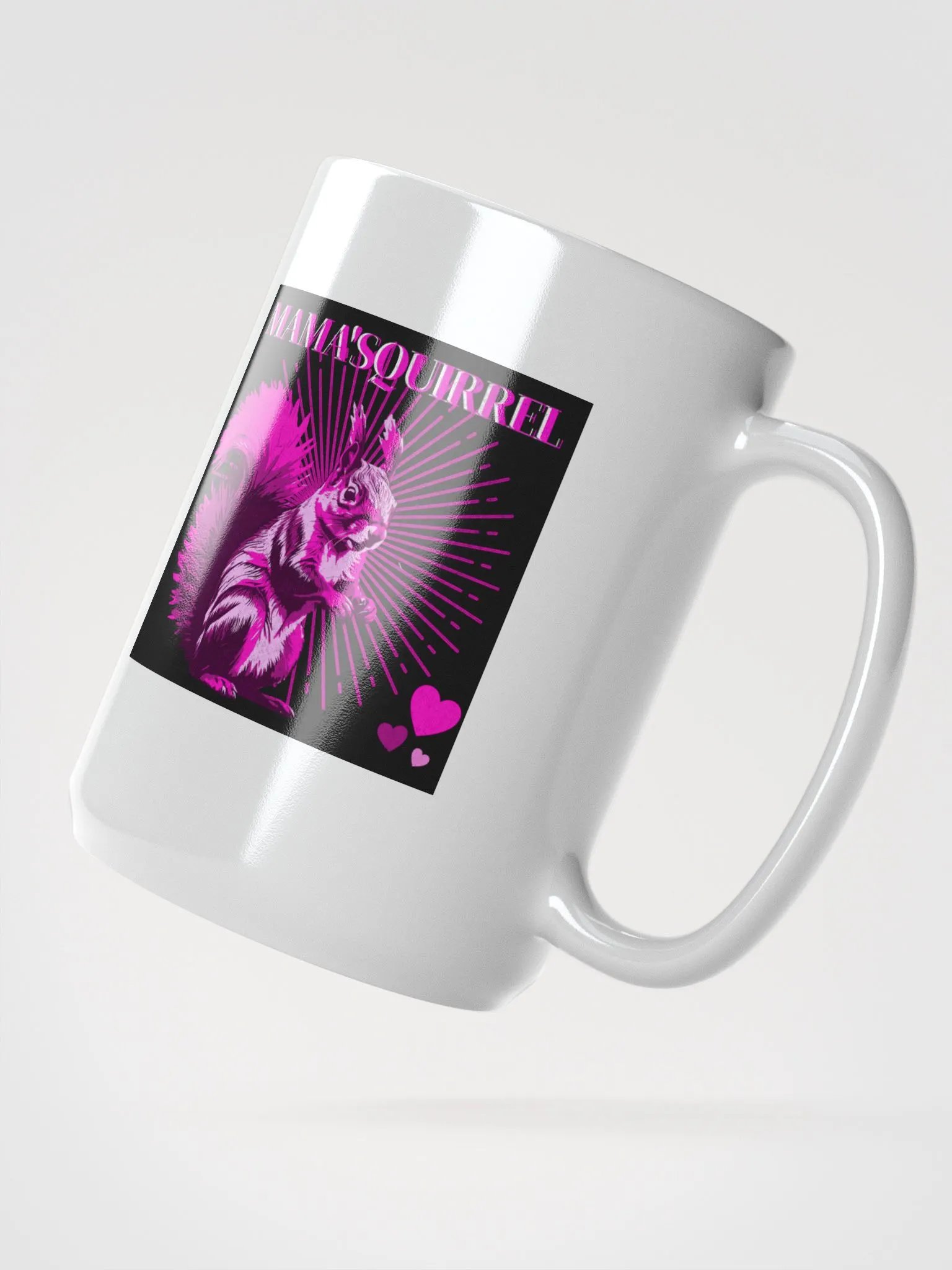 Mama'Squirrel Pink Mug product image (2)