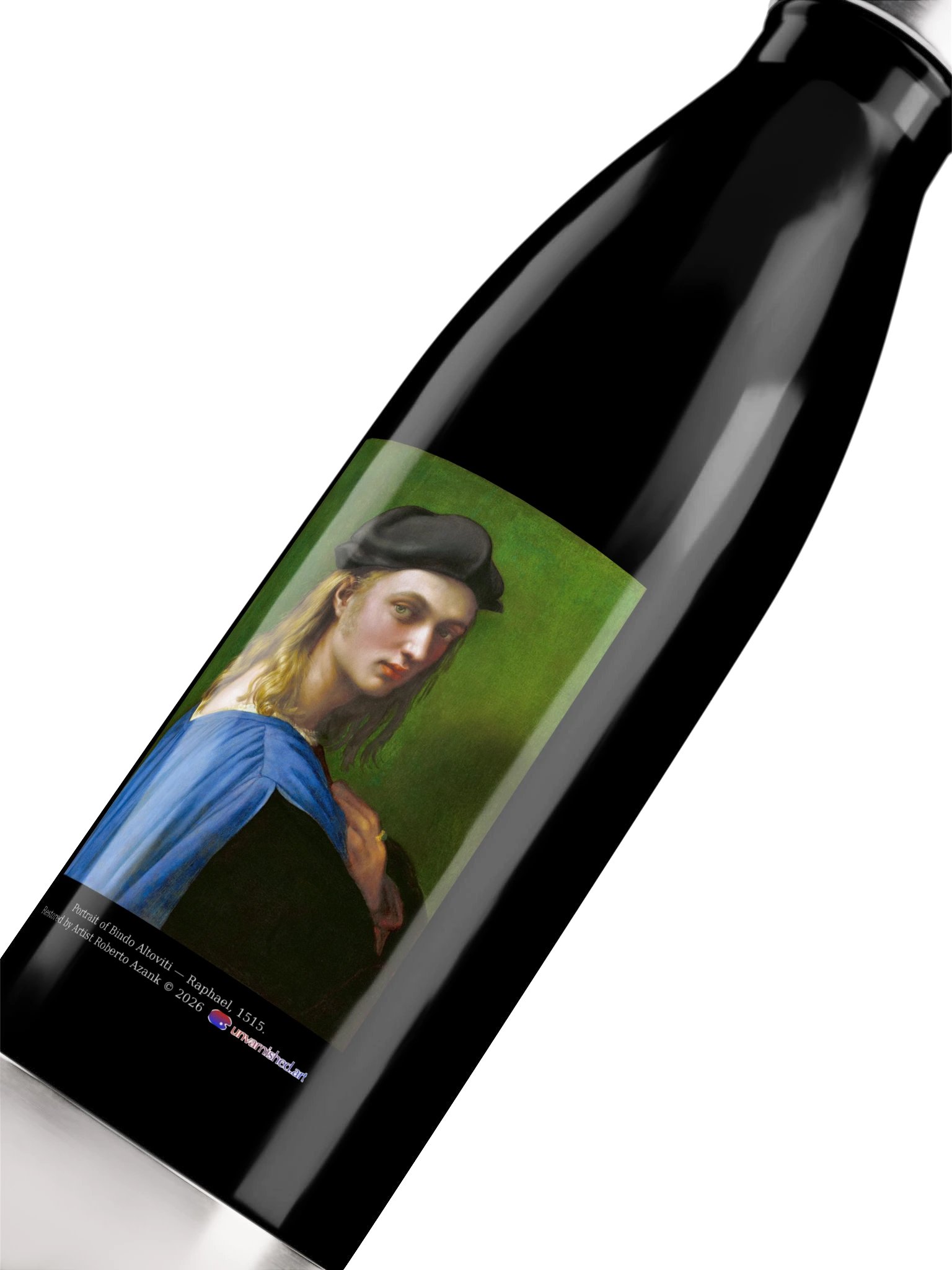 Portrait of Bindo Altoviti — Water Bottle product image (5)