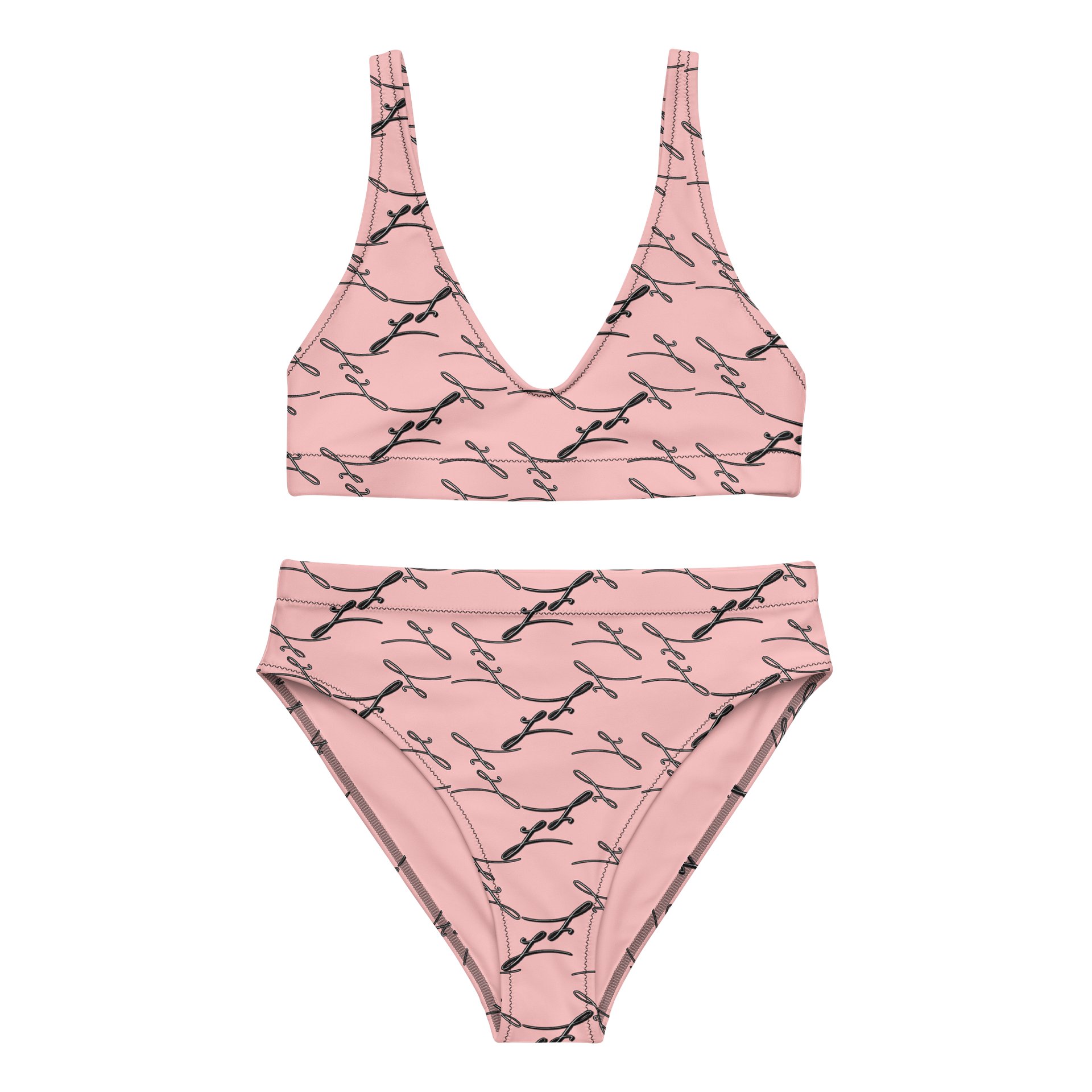 Petal Pink | High Waisted Bikini product image (2)
