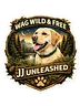 JJ Unleashed Adventure Crest Sticker – Wag Wild &amp; Free