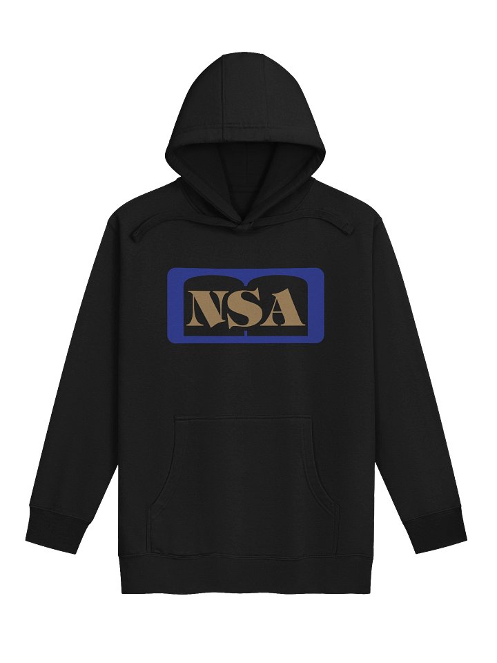 NSA Logo premium cotton hoodie product image (3)