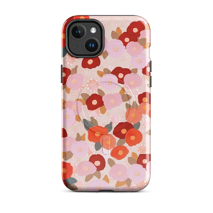 SUMMER FLOWER PINK RED DOTS product image (18)