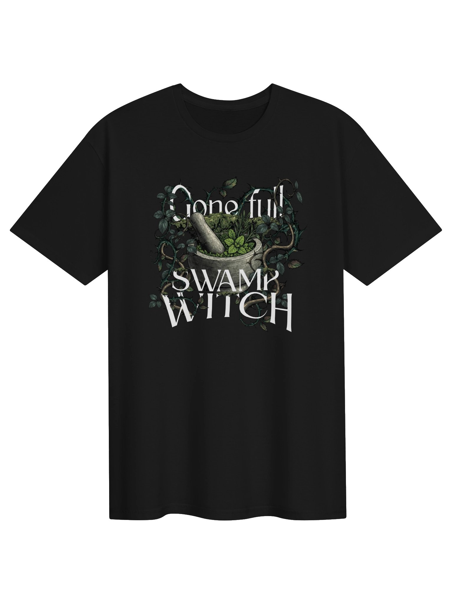 "Gone Full Swamp Witch" Graphic Tee - Official Enchanting Vines Series Merch product image (1)