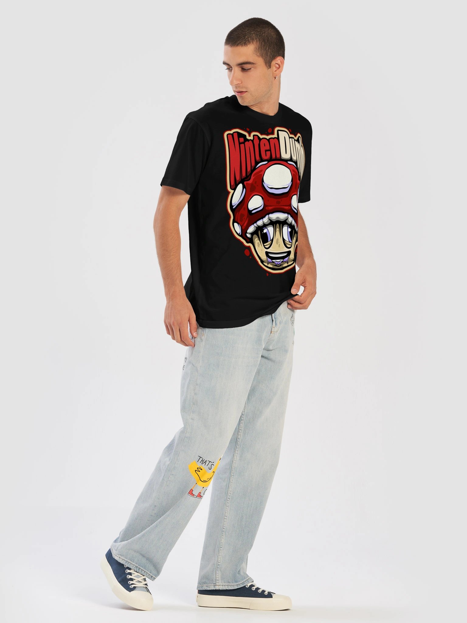 NintenDumb Black Tee product image (5)