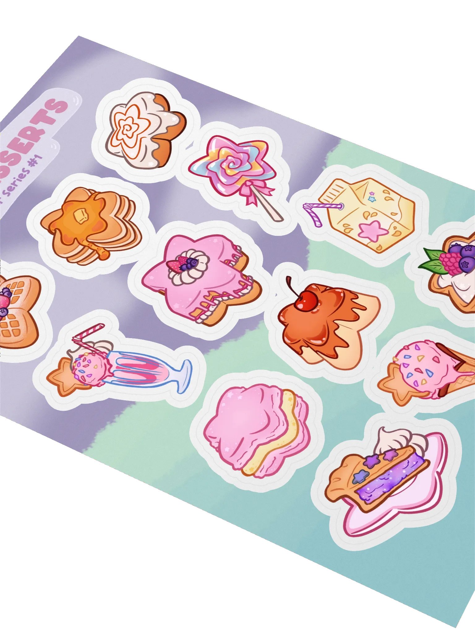 Star Desserts Sticker Sheet product image (3)