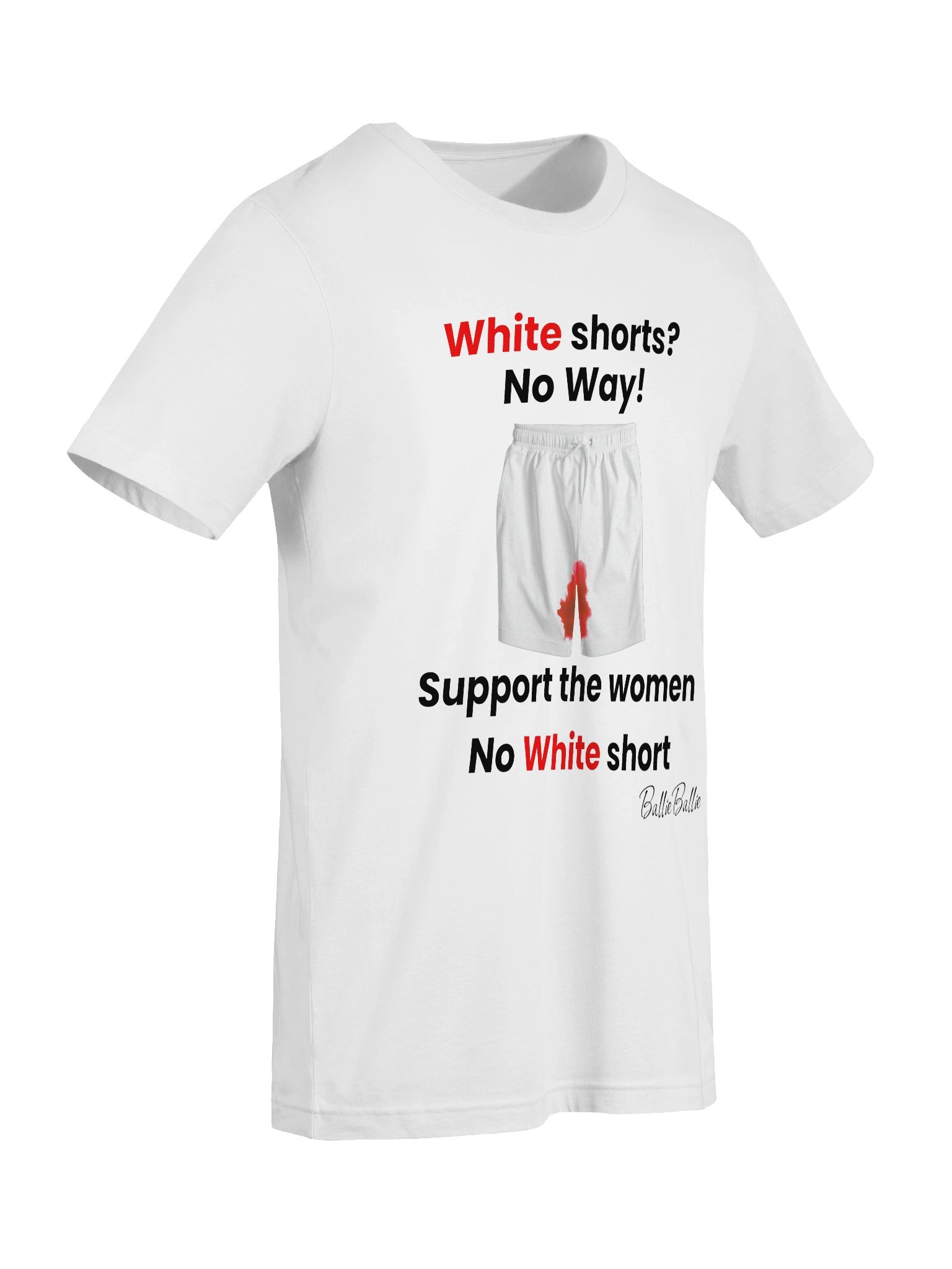 White short? No Way! Support the women No white short product image (9)
