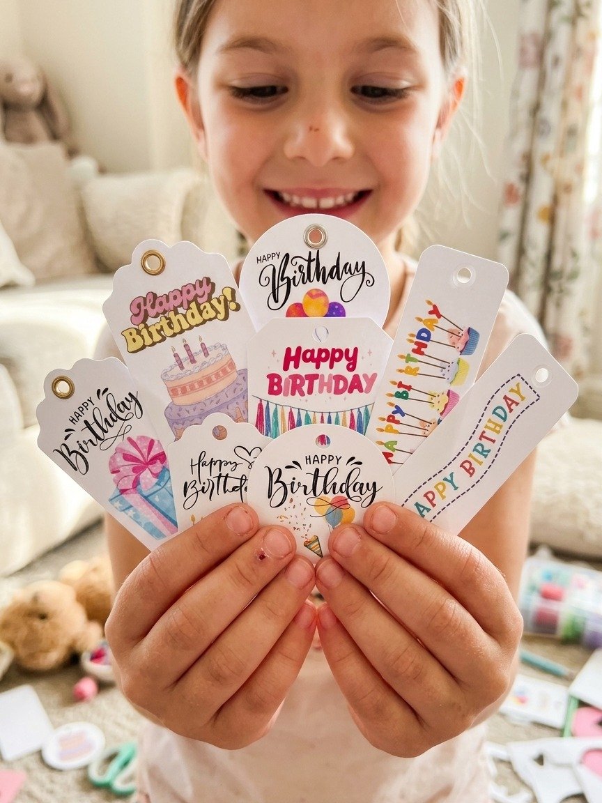 Student Birthday Gift Tag Printable PDF JPG Ready Made Resource Timesaver Gift product image (4)