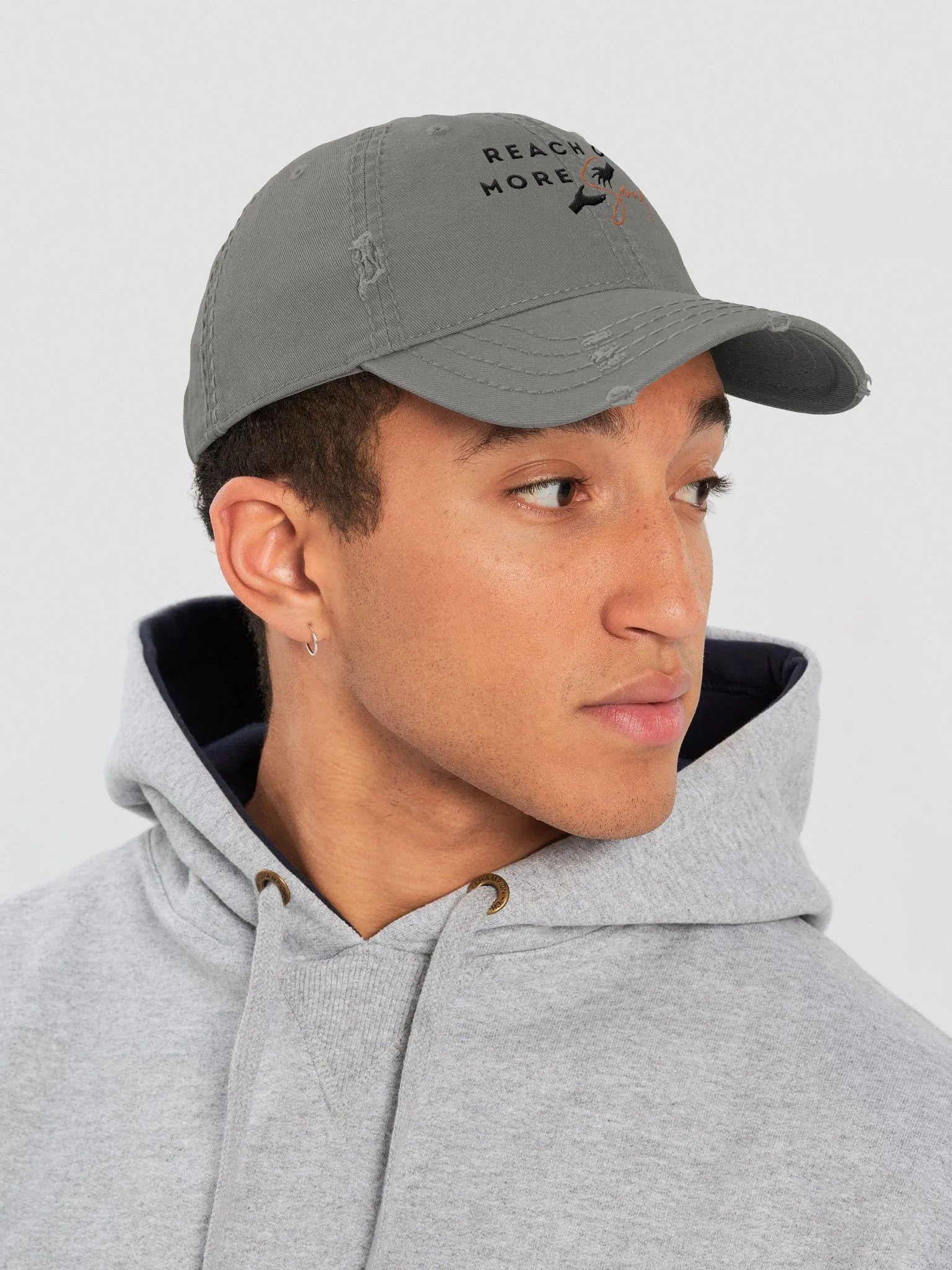Reach One More Soul Distressed Dad Hat product image (3)