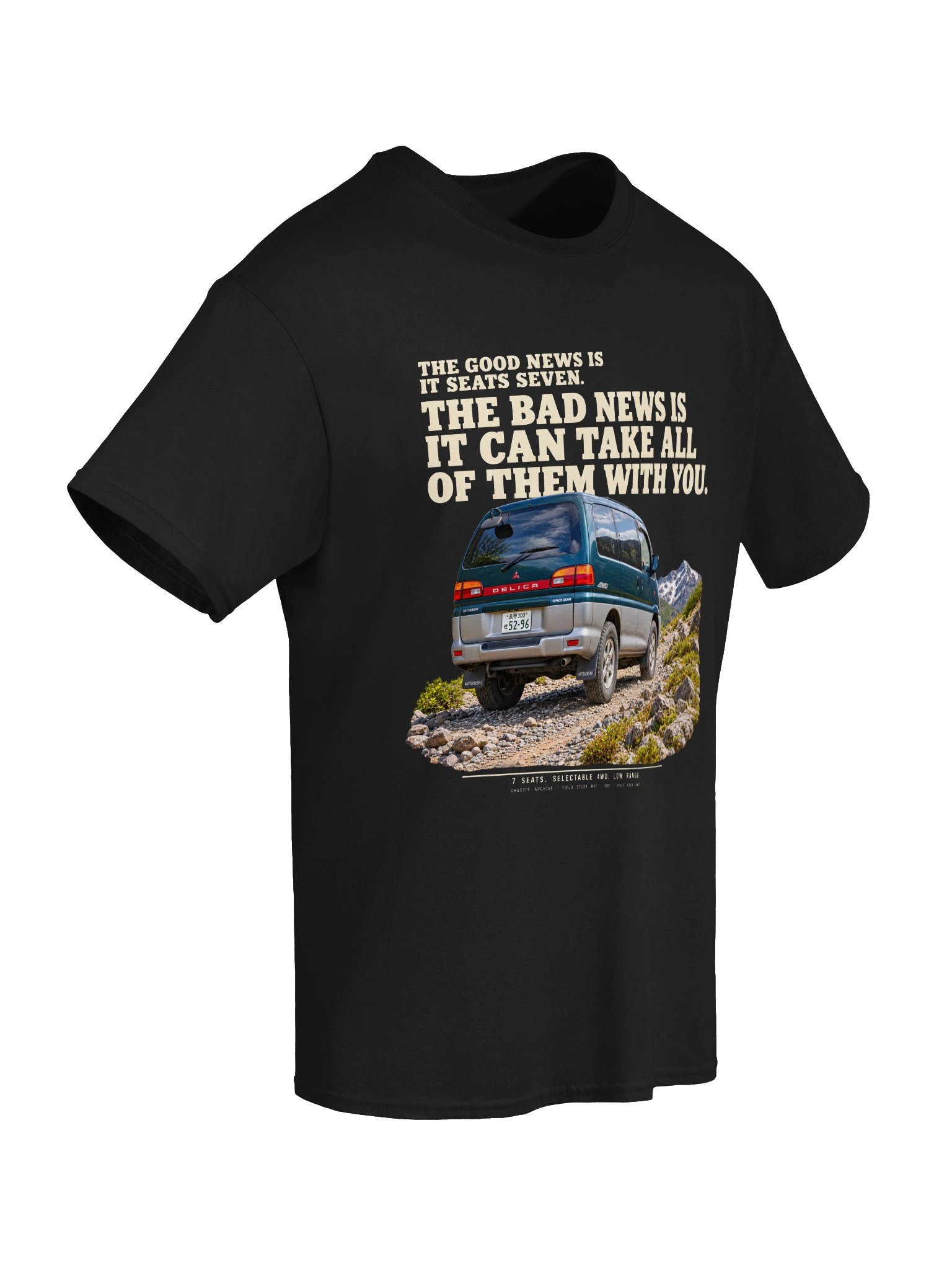 Take Everyone: 1997 Mitsubishi Delica Space Gear 4WD Tee product image (37)