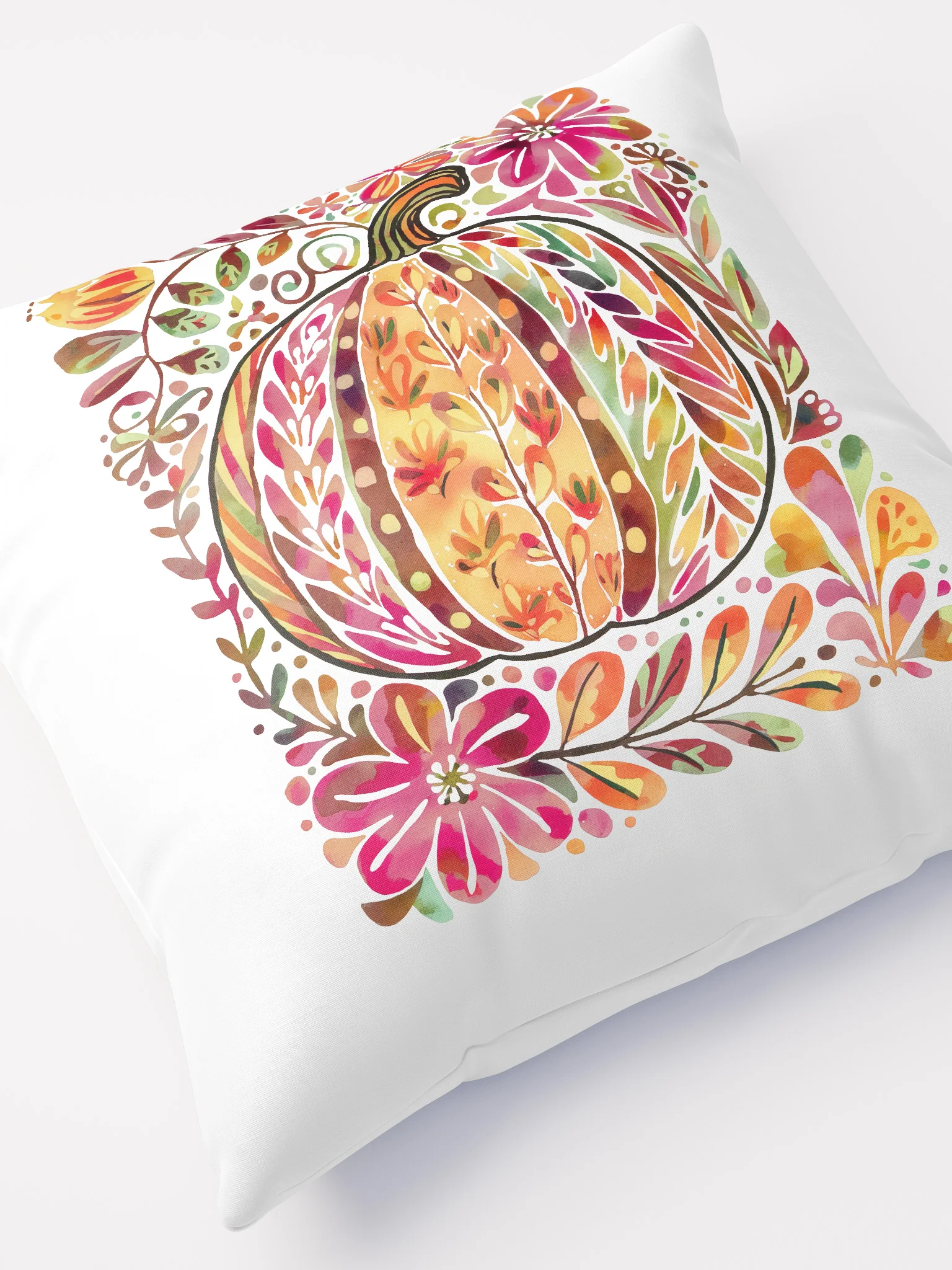 Vibrant Pumpkin Patch Pillow product image (4)
