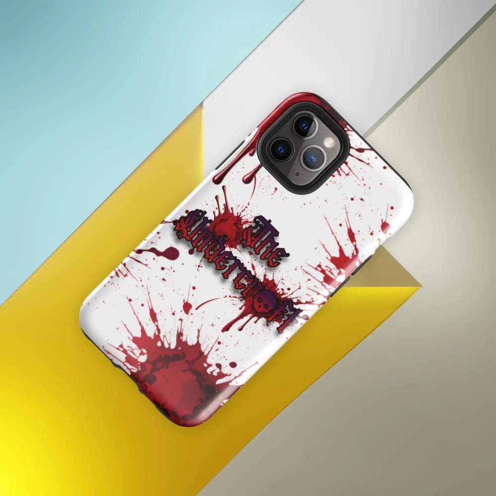 Skull Bloodbath iPhone® Tough Case product image (33)