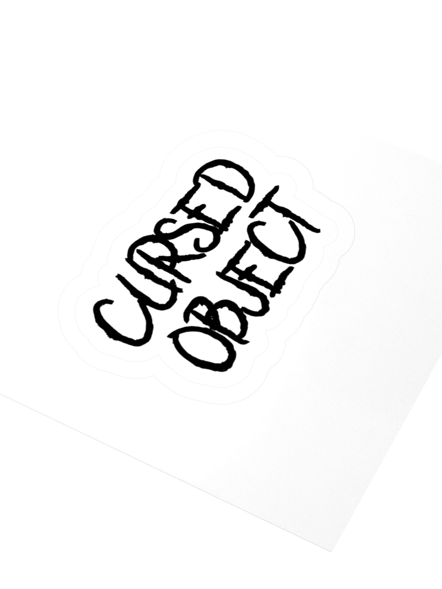 Cursed Object || Sticker product image (3)
