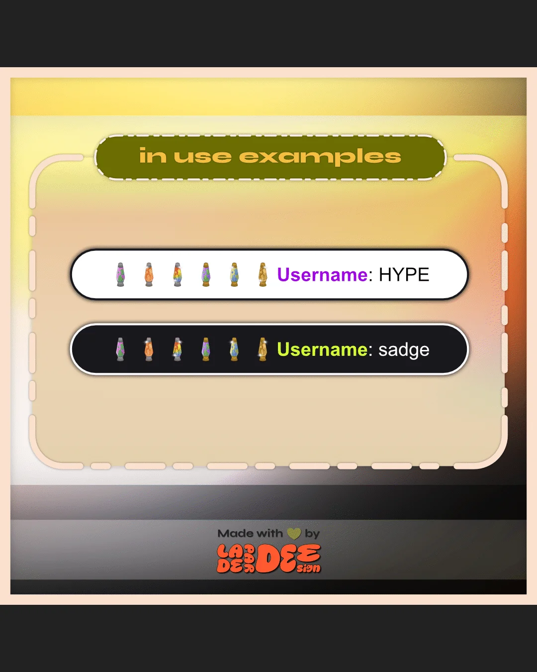 Lava Lamp Badges product image (6)