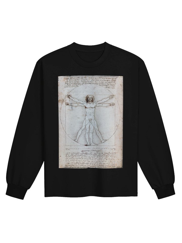 Vitruvian Man Long Sleeve product image (1)