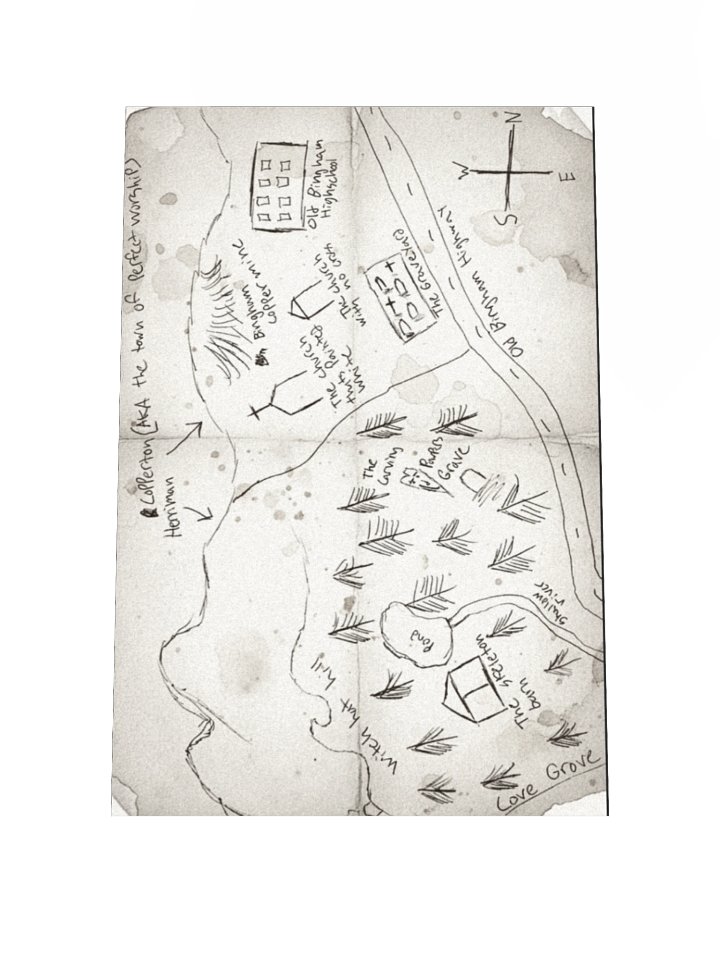 Lore Map (Real Locations) poster product image (1)
