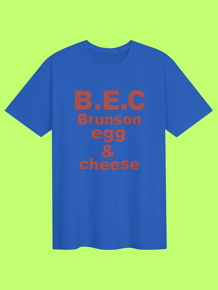 B.E.C Brunson Egg and Cheese Shirt product image (151)