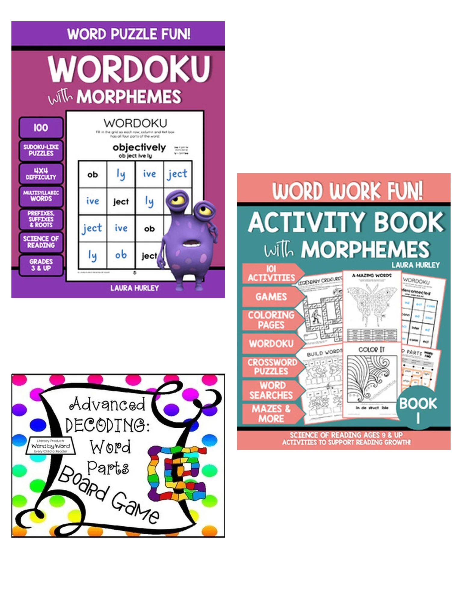 Multisyllabic Word Fun (Grades 4-8) / Bundle product image (2)