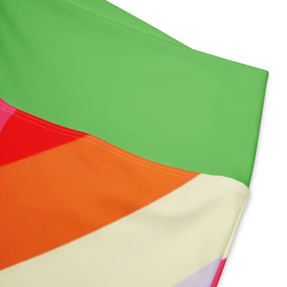 Retro Fuchsia/Orange Sherbet Flared Leggings product image (8)