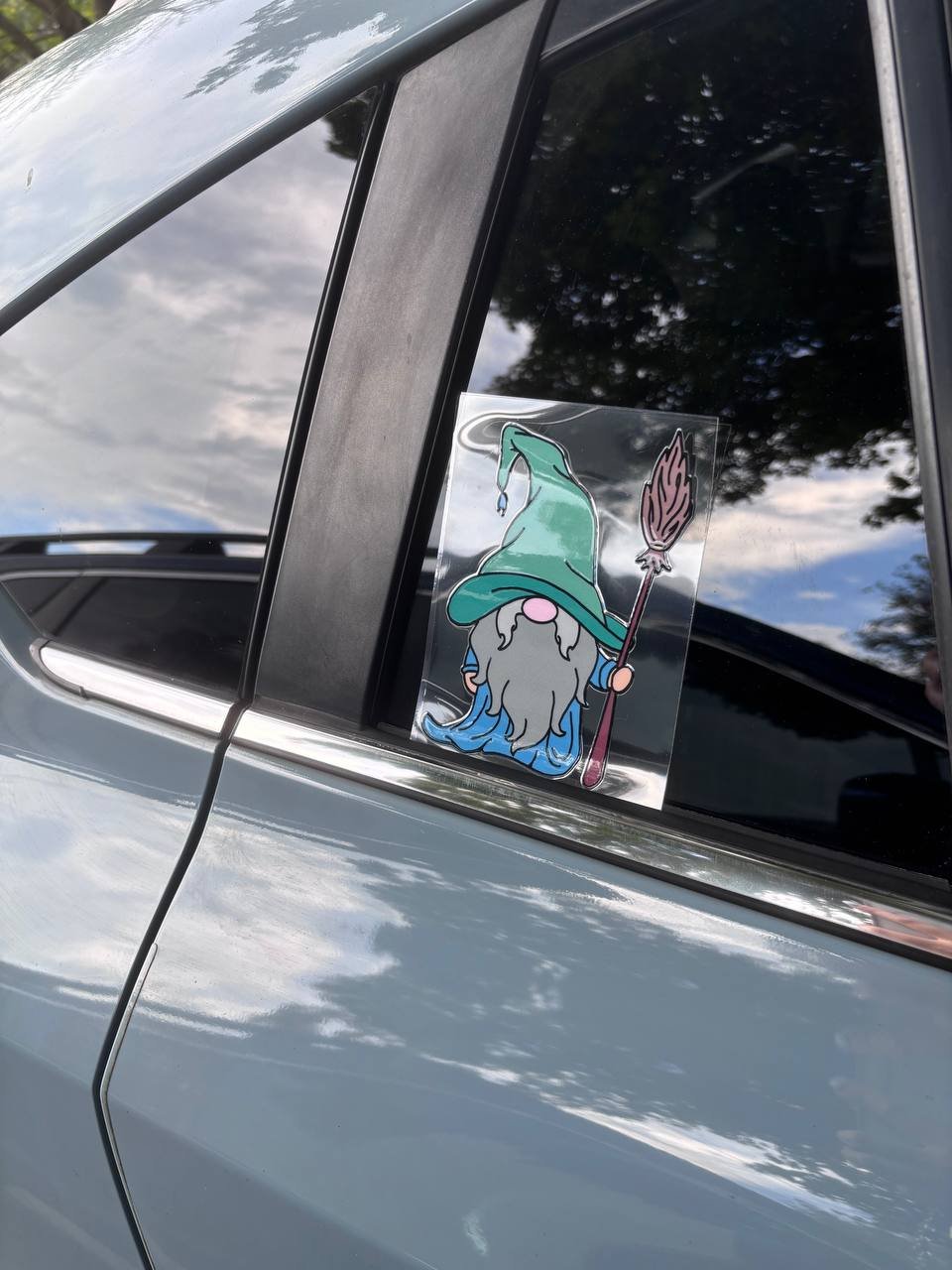Gnome Wizard Decal | Glossy UV DTF product image (2)